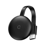 G12 Chromecast Kablosuz Hdmı Ses Ve Görüntü Aktarıcı-Siyah