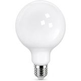 G125 Büyük Boy Led Ampul 12W (104W Eşdeğer) E27 Duy Dimmer Uyumlu 1600 Lümen 2700K Sarı Işık Dekoratif Soft Globe Ampul 178X125 Mm