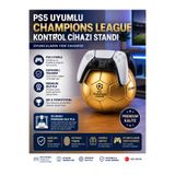 G3D PS5 DualSense Oyun Kolu Standı | 3D Baskı Futbol Topu Kol Tutucu | Dekoratif Şampiyonlar Ligi Stand