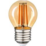 G45 Bal Cam 6W E27 Mini LED Ampul - 2500K Gün Işığı - Sarı