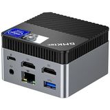 G5 Intel N97 İşlemci, 12GB 4800Mhz DDR5 RAM, 512GB SSD, 2xHDMI, 3xUSB Win 11 PRO Ultra Mini PC