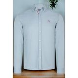 G674 Dewberry Erkek Gömlek-Düz Su Yeşili - XL