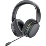 G7 Pro Tri Mode Kablosuz Rgb Gaming Mikrofonlu Oyuncu Kulaklığı 7.1 Surround Ses 40MM Driver Düşük Gecikme E-Spor Kulaklık Siyah