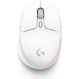 G705 Aurora Kablosuz Oyuncu Mouse, Özelleştirilebilir Lıgync Rgb Aydınlatma, Lieed Kablosuz, Bluetooth Bağlantısı, Hafif, Pc/mac/dizüstü Biisayar ile Uyumlu, Beyaz