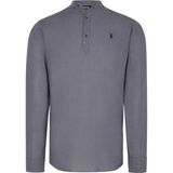 G783 Dewberry Hakim Yaka Erkek Gömlek-Antrasit - 2XL