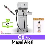 G8 Pro Masaj Aleti, Radyo Frekans+Vakum-Masaj-Zayıflama+G5 Masaj In Üst Modeli +1 Adet Yağ