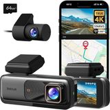 G980H Pro Adas Ön Kamera Gerçek 4K UHD Arka 2k Qhd 170° Geniş Açı Lens Gece Görüşü Dahili Gps Modülü Akıllı Araç Içi Kamera
