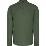 G983 Dewberry Hakim Yaka Erkek Gömlek-Haki - XL
