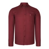 G985 Dewberry Erkek Gömlek-Bordo