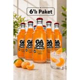 GA GOZ Mankafa Mandalina Aromalı Özel Seri Gazoz - Cam Şişe 250 ml x 6'lı Paket