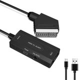 Ga94 Hdmi to Scart 1080p HD AV Video Çevirici Dönüştürücü Adaptör