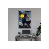 GAAGART Metal Çerçeveli Cam Tablo Film Karakteri Doktor Strange Portresi 70 x 100 gartNM5769