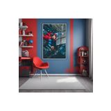 GAAGART Metal Çerçeveli Temperli Cam Tablo Film Karakteri Superman 60 x 90 gartNM5504