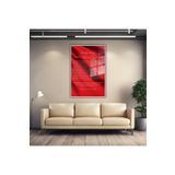 Gaagart Metal Çerçeveli Temperli Cam Tablo Gençliğe Hitabe, 50 X 70