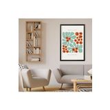 GAAGART Tekli Ahşap Lamine Çerçeveli Mdf Tablo Soyut Ateş Dikeni 40 x 60 gartNM7845
