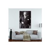 GAAGART Tekli Dikey Kanvas Ofis Tablosu Klasik Atatürk Portresi 60 x 90 gartNM7042