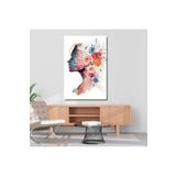 Gaagart Tekli Dikey Kanvas Plastik Cerrahi Poliklinik Tablosu Kadın, 40 X 60