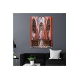 Gaagart Tekli Dikey Kanvas Tablo Saint Marie Kilisesi Palanga Litvanya, 40 X 60