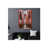 Gaagart Tekli Dikey Kanvas Tablo Saint Marie Kilisesi Palanga Litvanya, 60 X 90