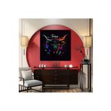 GAAGART Tekli Kare Kanvas Astroloji ve Burç Tablosu Boğa Burcu 40 x 40 gartNM8228