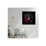GAAGART Tekli Kare Kanvas Astroloji ve Burç Tablosu Koç Burcu 50 x 50 gartNM8233