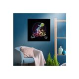 GAAGART Tekli Kare Kanvas Astroloji ve Burç Tablosu Kova Burcu 50 x 50 gartNM8236