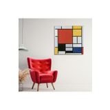 GAAGART Tekli Kare Kanvas Tablo Piet Mondriaan 1926 Composition 1 50 x 50 gartNM8128