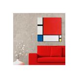 GAAGART Tekli Kare Kanvas Tablo Piet Mondriaan 1926 Composition 2 40 x 40 gartNM8132