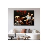 Gaagart Tekli Yatay Kanvas Caravaggio Judith Holofernes'İn Başını Keserken, 40 X 30