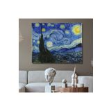 Gaagart Tekli Yatay Kanvas Duvar Tablosu Vincent Van Gogh Yıldızlı Gece, 150 X 100
