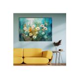 GAAGART Tekli Yatay Kanvas Tablo Yüksek Kaliteli Pastel Papatyalar 100 x 70 gartNM8505