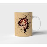 Gaara Naruto Anime Tasarım Kupa - Hediyelik Kupa - Baskılı Kupa - 001 - Beyaz - 300 ml