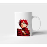 Gaara Naruto Anime Tasarım Kupa - Hediyelik Kupa - Baskılı Kupa - 1 Adet - 300 ml