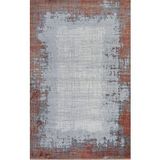 Gabardin Halı 7/24 Serisi 263 Turuncu Salon Oturma Odası Halısı