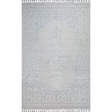 Gabardin Halı Miranda Serisi 4014 Akrilik Halı Salon Oturma Odası Halısı Gri