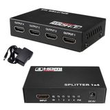Gabble GAB-HS04 4 Port HDMI Splitter