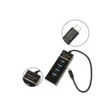 GABBLE GAB-UPT430 4 PORT TYPE-C USB 3.0 ÇOKLAYICI (D-43)