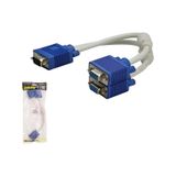 GABBLE GAB-VGAY 2Lİ VGA ÇOKLAYICI Y SPLİTTER KABLO 3+4 28CM
