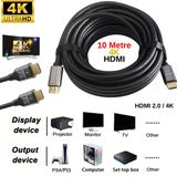Gabble Hdmı 2.0 Kablo 10 Metre 4K Ultra Hd 60Hz Altın Uçlu Yüksek Hızlı Ps5 Tv Monitör