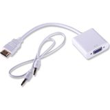 Gabble HDMI To VGA Sesli Çevirici Dönüştürücü Kablo