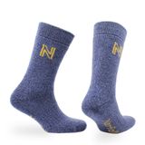 Gabby Merinos Yünü ve Bambu Tam Yastıklı Termal Outdoor Çorabı Mavi 39/42