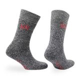 Gabby Merinos Yünü ve Bambu Tam Yastıklı Termal Outdoor Çorabı Siyah 35/38