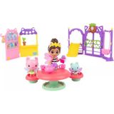 Gabby's Dollhouse Kitty Peri Bahçe Partisi Oyun Seti Renkli ve Eğlenceli Kız Çocuklar İçin