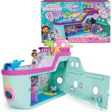 Gabby's Dolls House Cruise Gemisi ve Kedi Arkadaş Aksesuarlı Oyun Seti