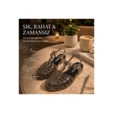 Gabi Kadın şeffaf simli jelly sandalet- yazlık deniz&havuz sandaleti
