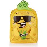 Gabol Anaokulu Sırt Çantası Tutti Frutti Orijinal Unisex Çocuk Çift Bölmeli Dayanıklı Mini Çanta 8 Litre Sarı Ananas Temalı