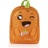 Gabol Anaokulu Sırt Çantası Tutti Frutti Orijinal Unisex Çocuk Çift Bölmeli Dayanıklı Mini Çanta 8 Litre Turuncu Portakal Temalı
