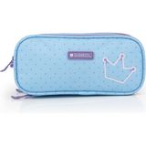 Gabol Kalem Çantası Fantasy Üç Gözlü Mavi Mor Okul Kalemlik Unisex - Renkli2 - 23x10x8