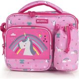 Gabol Termal Beslenme Çantası Gökkuşağı Orijinal Çocuk Okul Yemek Çantası Unicorn Pembe - Bebek Pembe