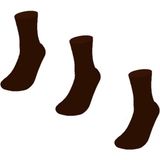 Gabriel Najdorf Erkek Kahverengi Organic Socks 3 Adet Bambu Çorap - 19 Ay - Altın Sarısı